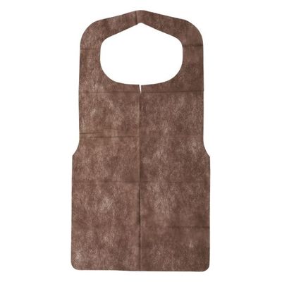 メディテックジャパン 使い捨てエプロン エプロン(A)折 ブラウン 4791669000 1ケース(1200個(50個×24))（直送品）