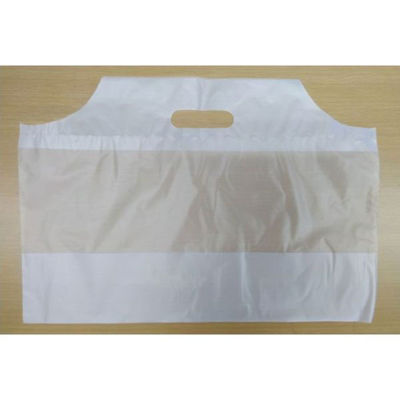 リュウグウ ポリ手提げ サイドバッグ洋型無地 小 4900200 1ケース(500個(100個×5))（直送品）