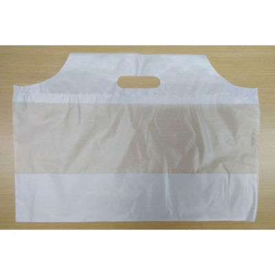 リュウグウ ポリ手提げ サイドバッグ洋型無地 中 4900300 1ケース(500個(100個×5))（直送品）