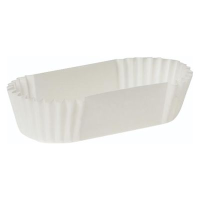 伊藤景パック産業 ベーキングカップ 純白ペット 小判 65×30×25H 5142814 1ケース(6000個(300個×20))（直送品）