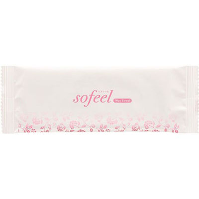 やなぎプロダクツ 不織布おしぼり ソフィール 超厚手 250×200 85g 5299 1ケース(1200個(150個×8))（直送品）