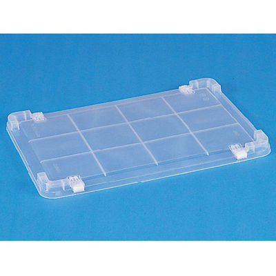 三甲 ばんじゅうフタ2型(ロック付) 透明 702325-01 1ケース(10個)（直送品）