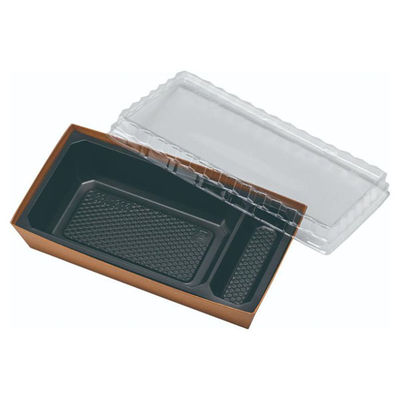 アヅミ産業 弁当容器 NON折 本体205-105 杉木目 8HO11-A02 1ケース(400個(50個×8))（直送品）