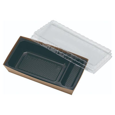 アヅミ産業 弁当容器 NON折 本体205-105 未晒 8HO11-A08 1ケース(400個(50個×8))（直送品）