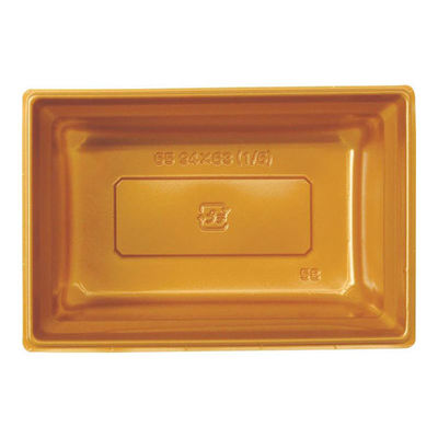 アヅミ産業 H65106G 冷凍レンジカップ 6.5寸用 1/6 金 8HO11-H65106G 1ケース(3600個(100個×36))（直送品）