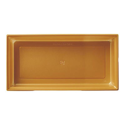 アヅミ産業 H70102G 冷凍レンジカップ 7.0寸用 1/2 金 8HO11-H70102G 1ケース(1200個(100個×12))（直送品）