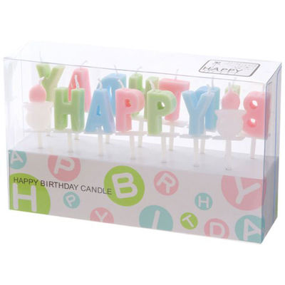カメヤマ 贈答用飾り ハッピーバースデーキャンドルギフト B5534-00-00 1ケース(40個(10個×4))（直送品）