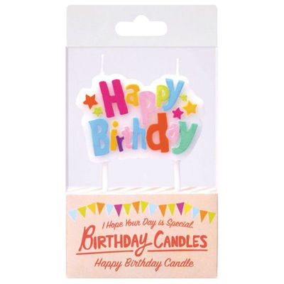 カメヤマ 贈答用飾り バースデーケーキキャンドル パステル BA323-00-00 1ケース(144個(12個×12))（直送品）