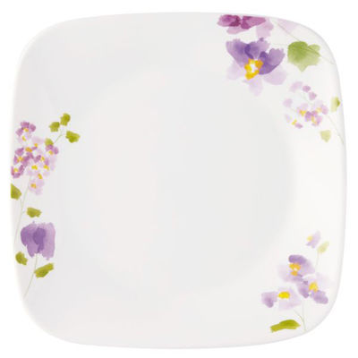 パール金属 食器 コレール バイオレットミスト スクエア中皿 J2211 CP-9413 1ケース(5個)（直送品）