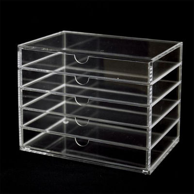 クルーズ アクリル什器 アクリル5段ケース A5 CRC8302 1点（直送品）