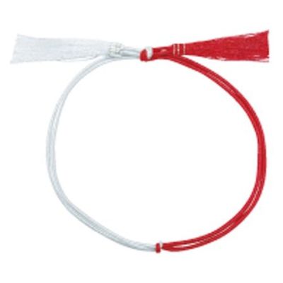 ラッピング用品 No.5 振分ゴム房 Bタイプ(振分) 小30cm 赤白金糸入 G1330RWR 1ケース(1000個(50個×20))（直送品）