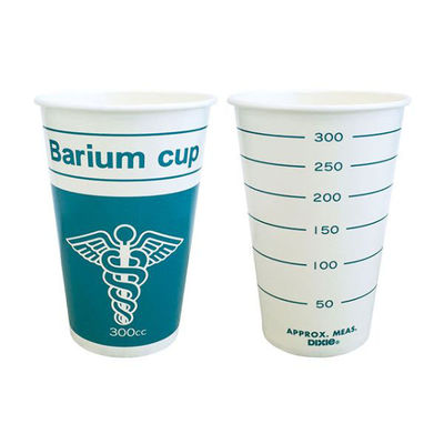 日本デキシー カップ 300mL目盛付き検査用カップ GCCPS2BM 1ケース(2000個(100個×20))（直送品）