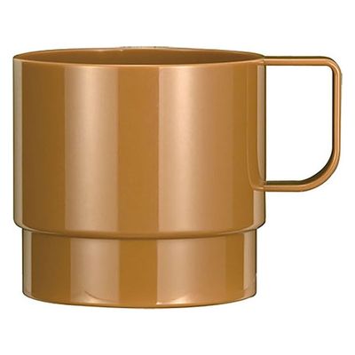 日本デキシー ロイヤルインサートカップSホルダー茶 GOT020HC 1ケース(100個(5個×20))（直送品）