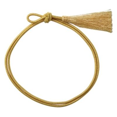 イグチ ラッピング用品 彩ゴム房 二重片花結び 小58cm クリームICY GS2258ICY 1ケース(1000個(50個×20))（直送品）