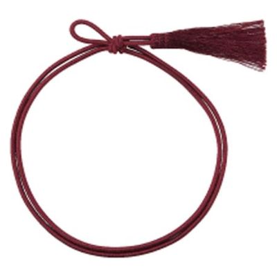 イグチ ラッピング用品 彩ゴム房 二重片花結び 小58cm エンジIWI GS2258IWI 1ケース(1000個(50個×20))（直送品）