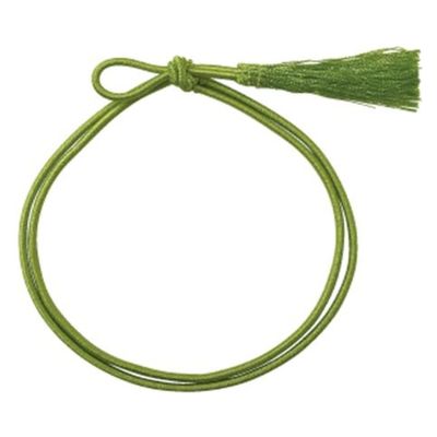 イグチ ラッピング用品 彩ゴム房 二重片花結び 小58cm ライムグリーンIYG GS2258IYG 1ケース(1000個(50個×20))（直送品）