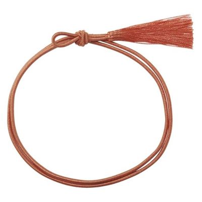 イグチ ラッピング用品 彩ゴム房 二重片花結び 大75cm ブラウンIBR GS2275IBR 1ケース(1000個(50個×20))（直送品）