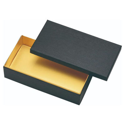 弁当容器 HSH-200-105-2 1段貼箱 (黒木目エンボス 内金茶) HSH200105BKMES-2（直送品）