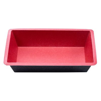 東洋アルミエコープロダクツ 弁当容器 FDPC 18-13 赤黒 K7180C 1ケース(900個(100個×9))（直送品）