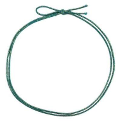 ラッピング用品 4ッ打ラメ入りゴム 2重片花結び 62cm ブルー×金 KH04262LBG 1ケース(1000個(100個×10))（直送品）