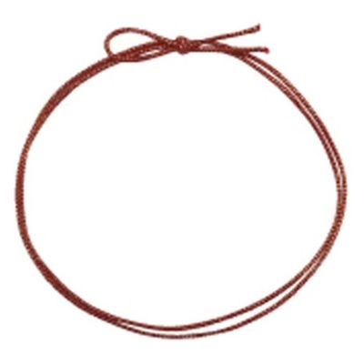 イグチ ラッピング用品 4ッ打ラメ入りゴム 2重片花結び 62cm 赤×金 KH04262RG 1ケース(1000個(100個×10))（直送品）