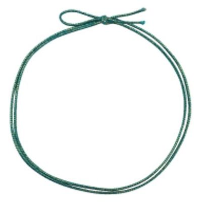 ラッピング用品 4ッ打ラメ入りゴム 2重片花結び 74cm ブルー×金 KH04274LBG 1ケース(1000個(100個×10))（直送品）