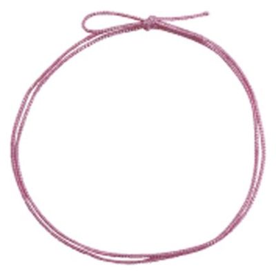 ラッピング用品 4ッ打ラメ入りゴム 2重片花結び 74cm ピンク×銀 KH04274PKS 1ケース(1000個(100個×10))（直送品）