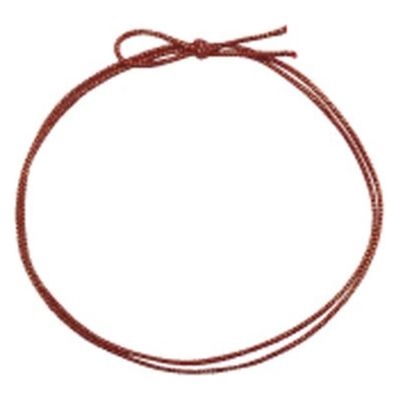 イグチ ラッピング用品 4ッ打ラメ入りゴム 2重片花結び 74cm 赤×金 KH04274RG 1ケース(1000個(100個×10))（直送品）
