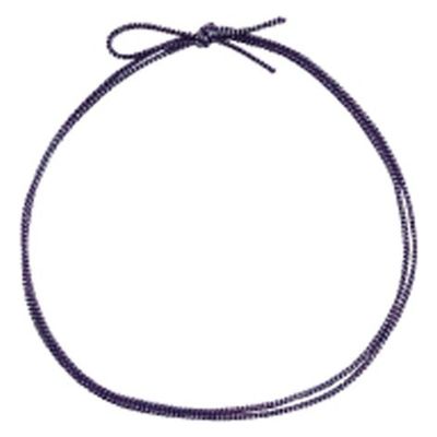 イグチ ラッピング用品 4ッ打ラメ入りゴム 2重片花結び 74cm 紫×銀 KH04274PS 1ケース(1000個(100個×10))（直送品）