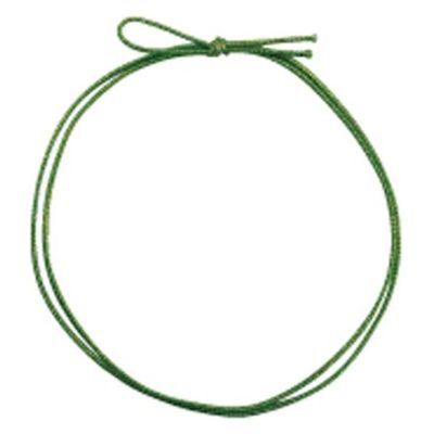 イグチ ラッピング用品 4ッ打ラメ入りゴム 2重片花結び 74cm 黄緑×金 KH04274YGG 1ケース(1000個(100個×10))（直送品）
