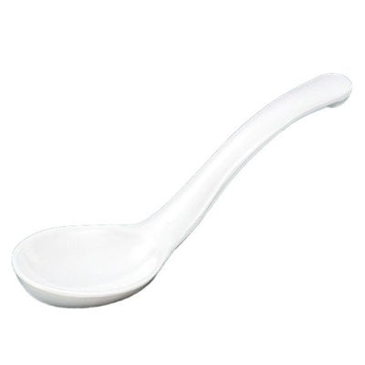 マイン メラミン食器 M10-952 レンゲ 白 1袋(10個)（直送品）