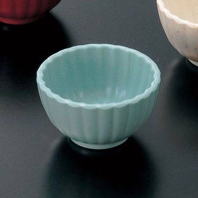 マイン メラミン食器 M11-193 小鉢 薬味入れ 青磁 10個入 1点（直送品）