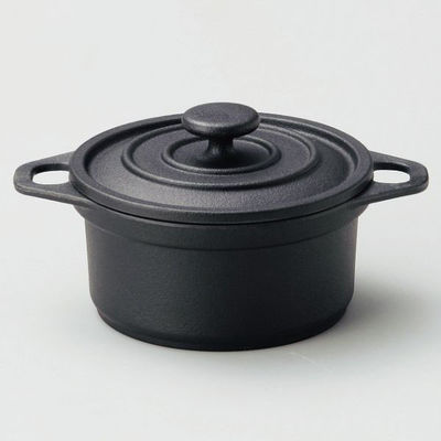 マイン 鍋 M11-694 ミニココ φ10 ブラック 1点（直送品）