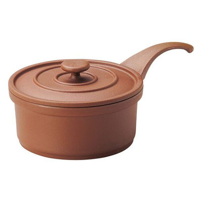 マイン 鍋 M11-708 ミニココ φ12 柄付 ブラウン 1点（直送品）