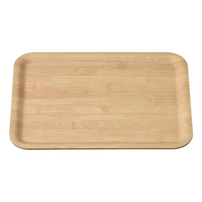 マイン トレー M44-385 ユニバーサル トレイ 330×250 竹 ノンスリップ 1ケース(40個)（直送品）