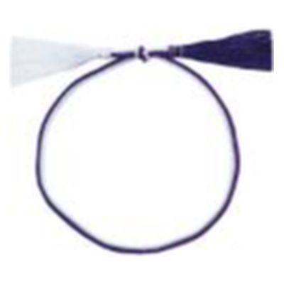 イグチ 装飾資材 No.5ゴム房 Aタイプ(二重) 小30cm 紫白金糸入 OKG1230PWR 1ケース(1000個(100個×10))（直送品）