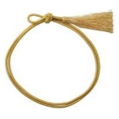 イグチ 装飾資材 彩ゴム房 二重片花結び 小58cm クリームICY OKGS2258ICY 1ケース(1000個(100個×10))（直送品）