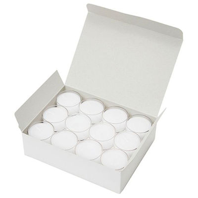 カメヤマ キャンドル クリアカップティーライト24個入 S8351-00-00 1ケース(24個)（直送品）