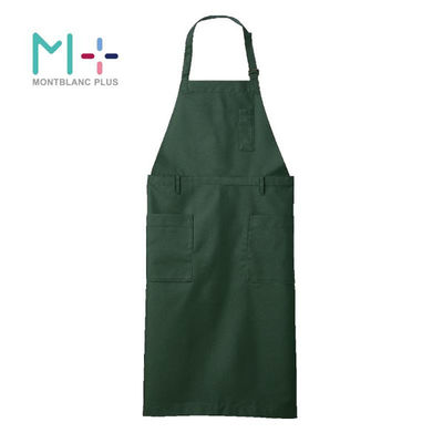 住商モンブラン 胸当てエプロン エプロン 兼用 ボトルグリーン 2way SA004-33_F 1点（直送品）