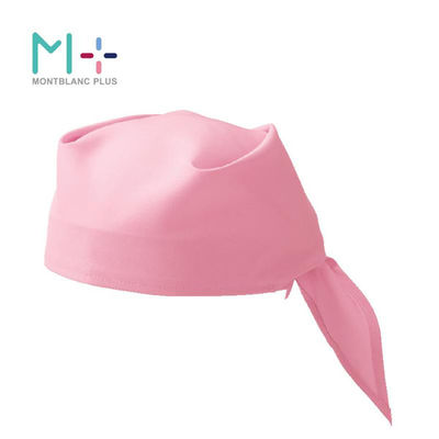 住商モンブラン 店舗スタッフ用帽子 三角巾バンダナ ソフトピンク F SH004-11_F 1点（直送品）
