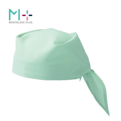 住商モンブラン 店舗スタッフ用帽子 三角巾バンダナ ミント F SH004-31_F 1点（直送品）