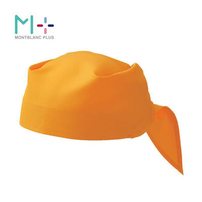 住商モンブラン 店舗スタッフ用帽子 三角巾バンダナ マリーゴールド F SH004-42_F 1点（直送品）