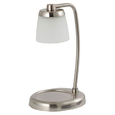 カメヤマ キャンドル コンテンポキャンドルウォーマーランプ シルバー SJ356-00-00SI 1ケース(6個)（直送品）