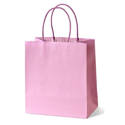 パックタケヤマ 紙手提袋 STカラーズ ラベンダー XZT68331 1ケース(100個(10個×10))（直送品）