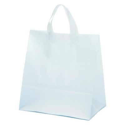 パックタケヤマ ポリ手提げ クレールバッグ 30 無地 XZV01096 1ケース(300個(10個×30))（直送品）