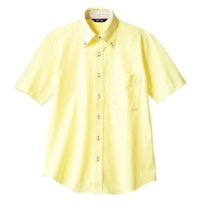 住商モンブラン ZK2712-3CB_SSS ニットシャツ 兼用 半袖 イエロー SSS 1点（直送品）