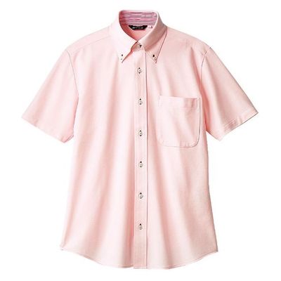 住商モンブラン ZK2712-5CB_SSS ニットシャツ 兼用 半袖 ピンク SSS 1点（直送品）