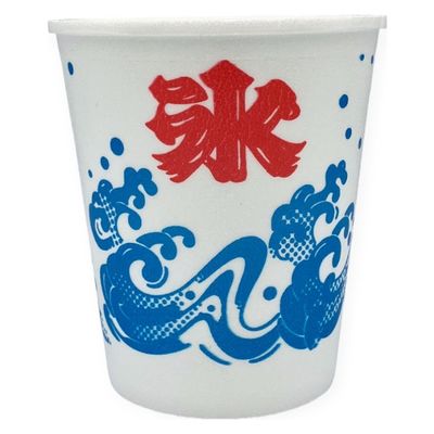積水化成品中部 かき氷カップ エスレン 波氷 L 00403778 1袋(50個)（直送品）