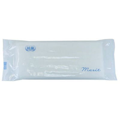 角田紙業 紙おしぼりメリット 平 既成柄 00688758 1袋(160個)（直送品）