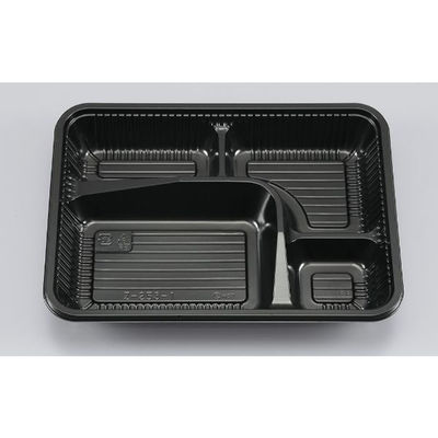 シーピー化成 弁当容器 Z-253-1(B) BS黒 本体 0106253010525 1袋(100個)（直送品）